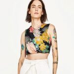 پیراهن حریر دوز